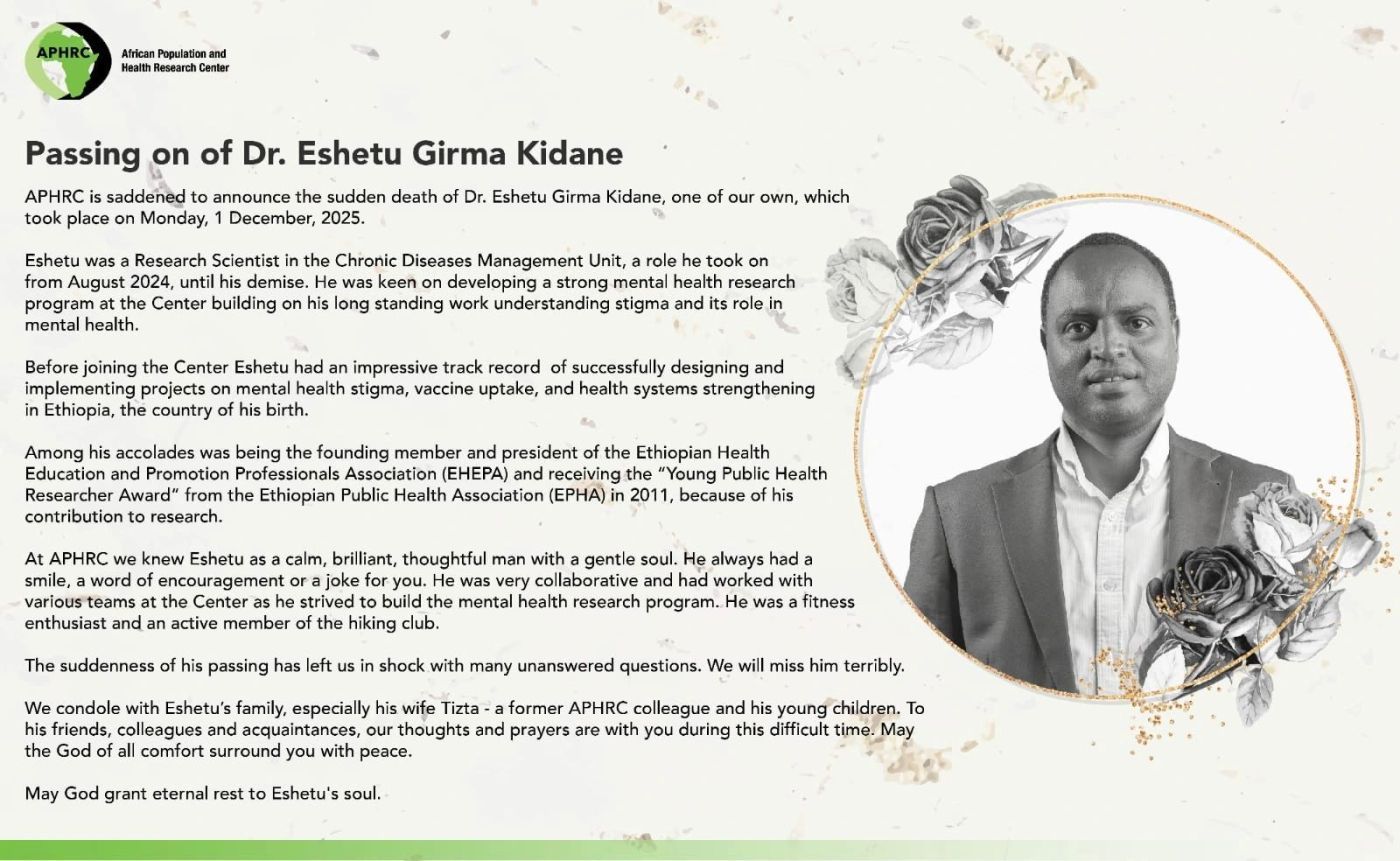 Tribute to Eshetu